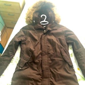 Aritzia Long Aspen Parka Jacket